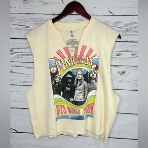 Pink Floyd Cream Graphic Muscle Tee